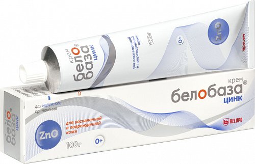 Белобаза Цинк, крем для наружного применения, 100г