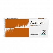 Адаптол, таблетки 500мг, 20 шт, Олайнфарм