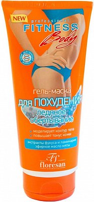 Флоресан Фитнесс Боди (Floresan) гель-маска для похудения Ледяное обертывание, 200мл