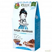 Oleos (Олеос) каша льняная с изюмом, пакет 40г, 5 шт, Олеос ООО