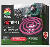 Дэта Extrime, спирали от комаров и летающих насекомых, 10 шт, Химик ОАО