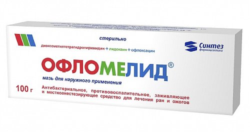 Офломелид, мазь для наружного применения, 100г