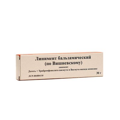 Линимент бальзамический (по Вишневскому), 30г
