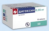 Дигоксин, таблетки 250мкг, 50 шт, Гедеон Рихтер ОАО