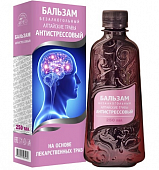 Бальзам Алтайские травы Антистрессовый безалкогольный, флакон 250мл БАД, Алсу ООО