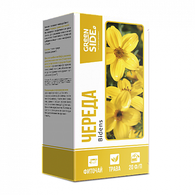 Череда трава, фильтр-пакеты 1,5г, 20 шт БАД