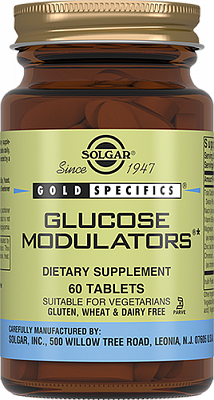 Solgar (Солгар) Модуляторы глюкозы, таблетки 60 шт БАД