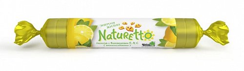 Натуретто, витамины+антиоксиданты со вкусом лимона, таблетки 39г БАД
