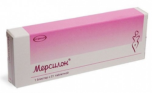 Мерсилон, таблетки 150мкг+20мкг, 21 шт