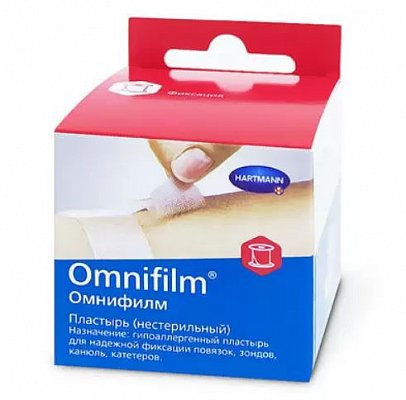 Paul Hartmann (Пауль Хартманн) пластырь Омнифилм на прозрачной пленке 5см х 5м 1 шт