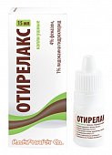 Отирелакс, капли ушные 1%+4%, флакон 17,1г, Ромфарма ООО
