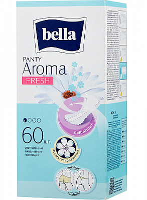 Bella (Белла) прокладки Panty Aroma Fresh 60 шт