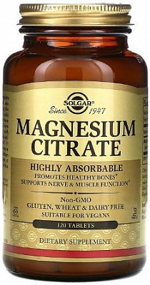 Solgar (Солгар) Цитрат Магния, таблетки 120 шт БАД