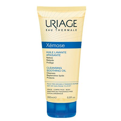Uriage Xemose (Урьяж Ксемоз) масло для лица и тела очищающее успокаивающее 200мл