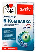 Doppelherz (Доппельгерц) Актив В-комплекс, 30 шт БАД, Квайссер Фарма ГмбХ и Ко. КГ
