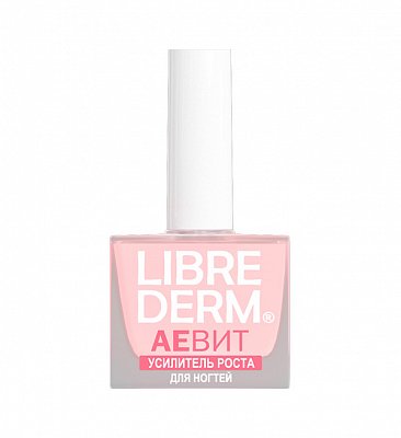 Librederm Aevit (Либридерм) лак для ногтей усилитель роста, 10мл