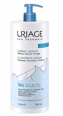 Uriage (Урьяж) крем очищающий пенящийся 1000мл