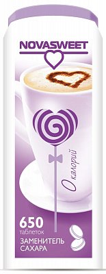 Новасвит заменитель сахара, таблетки, 650 шт