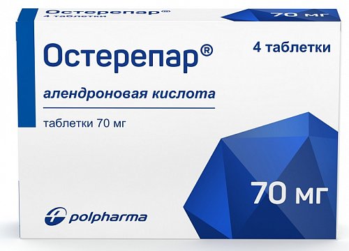 Остерепар, таблетки 70мг, 4шт