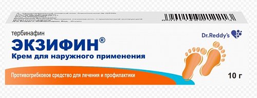 Экзифин, крем для наружного применения 1%, 10г