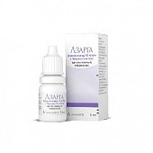 Азарга, капли глазные 10мг/мл+5мг/мл, флакон-капельница 5мл, Алкон