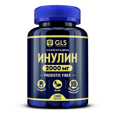 GLS (ГЛС) Инулин, капсулы 180 шт