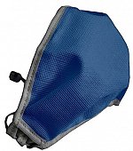 Маска медицинская многоразовая Эласма с тесьмой-завязкой с фиксаторос вокруг головы голубая, 1 шт, Тонус ОАО