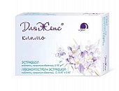 ДляЖенс климо, таблетки, покрытые оболочкой 2мг и 2+0,15мг, 21 шт, Фармасинтез-Тюмень ООО