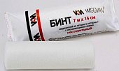Бинт медицинский нестерильный нетканный материал 7мх14см Визман, Ньюфарм ООО