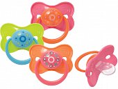 Курносики пустышка силиконовая классическая с кольцом с 0 мес Узоры 1 шт (13054), Зенит Инфант Продактс Ко Лтд