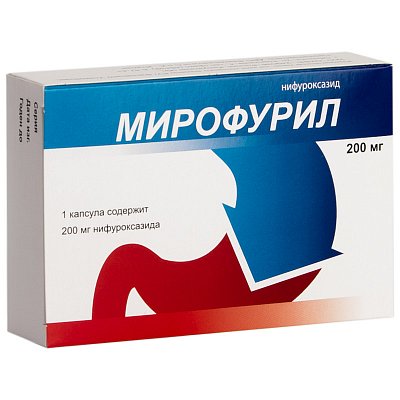Мирофурил, капсулы 200мг, 14 шт