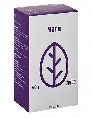 Чага (гриб Березовый), пачка 50г