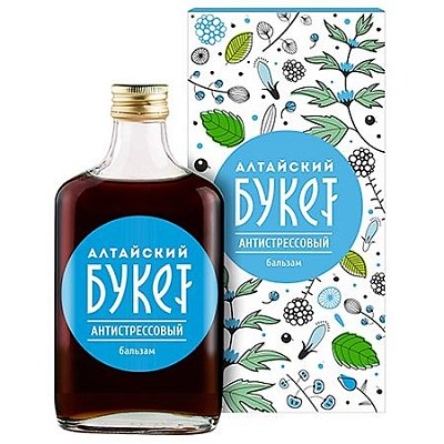 Бальзам Алтайский букет Антистрессовый, флакон 250мл БАД