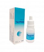 Таурин, капли глазные 4%, флакон-капельница 10мл, ВИПС-МЕД
